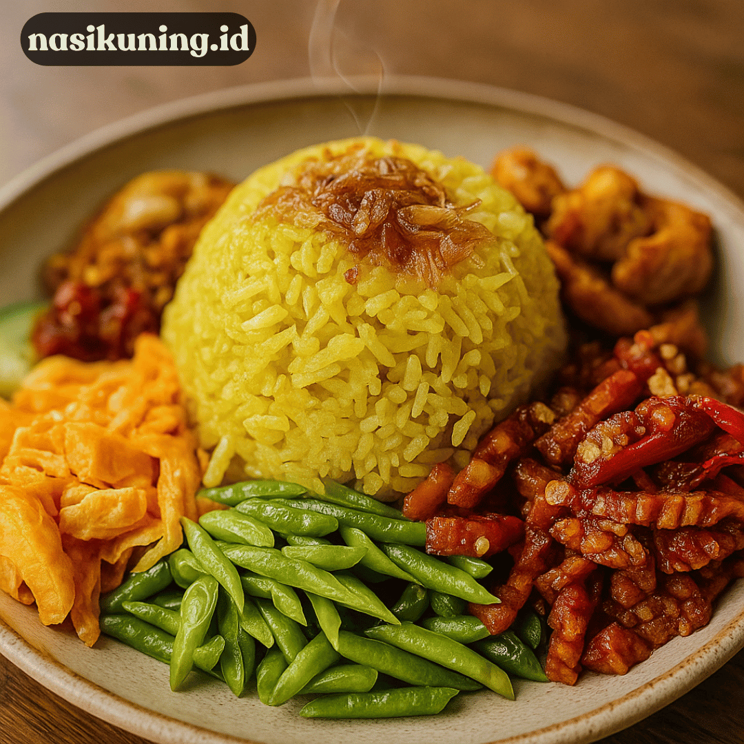 5 Nasi Kuning Paling Populer di Indonesia