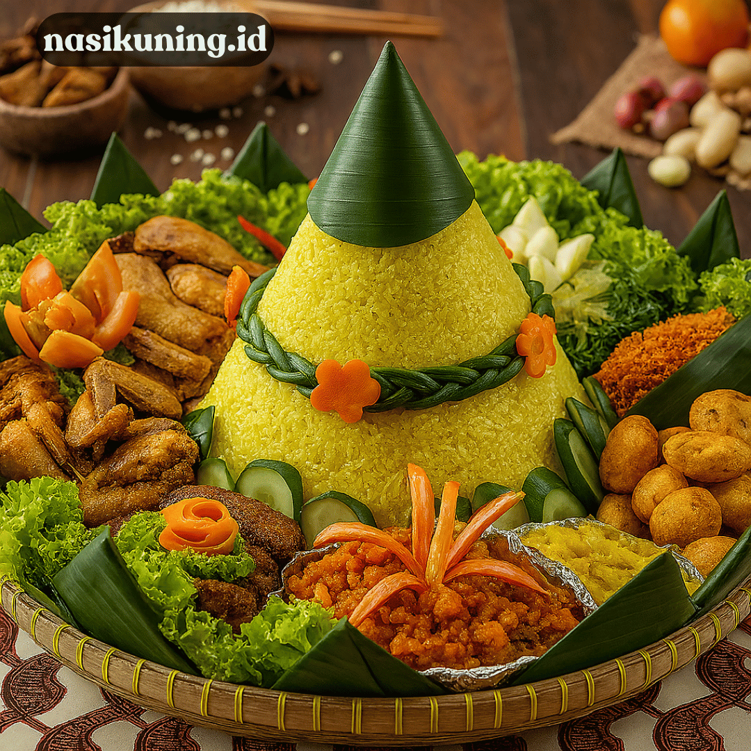 Resep Nasi Kuning Tumpeng, Cocok untuk Acara Spesial!