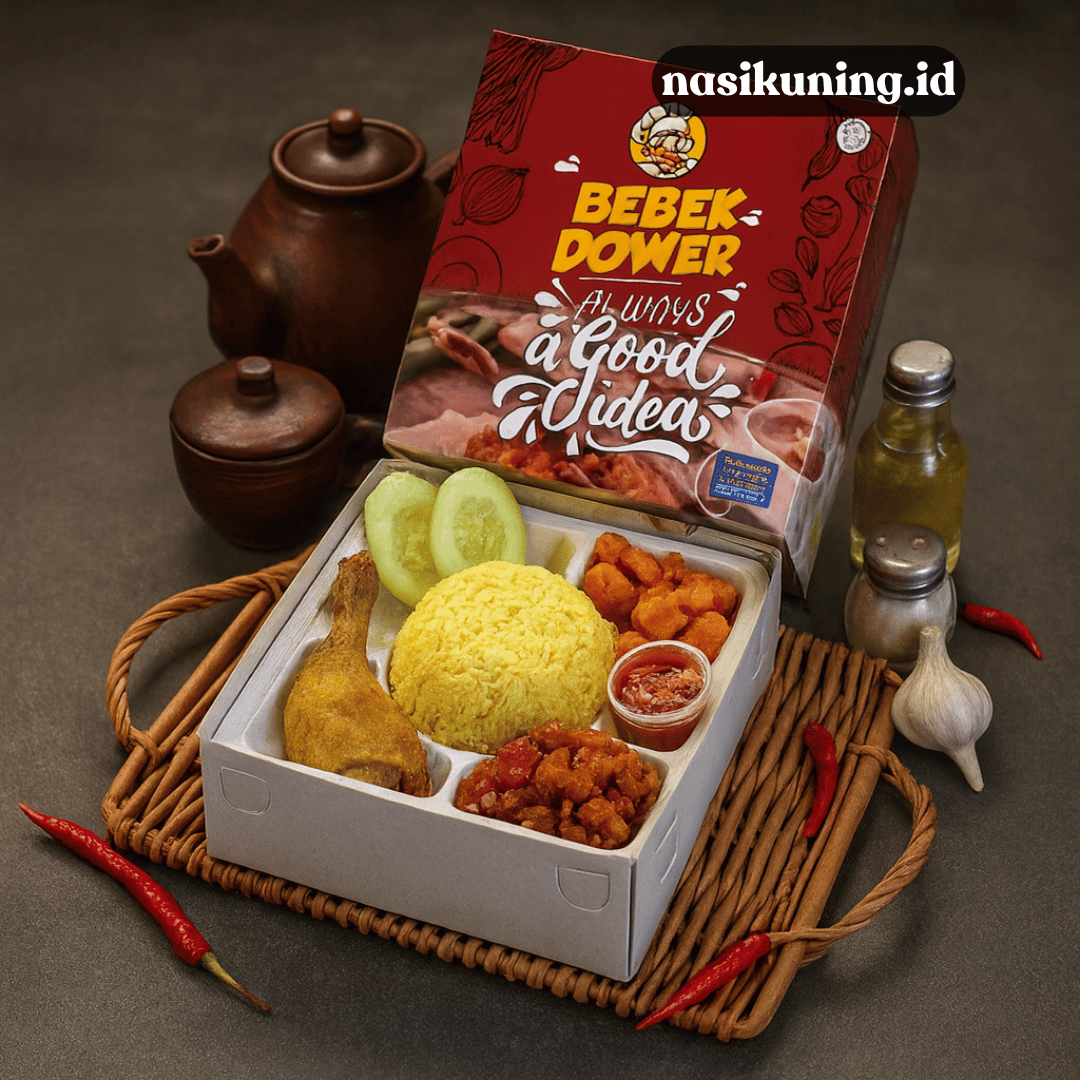 Nasi Kuning Murah dan Enak di Kemayoran, Rasanya Bikin Nagih