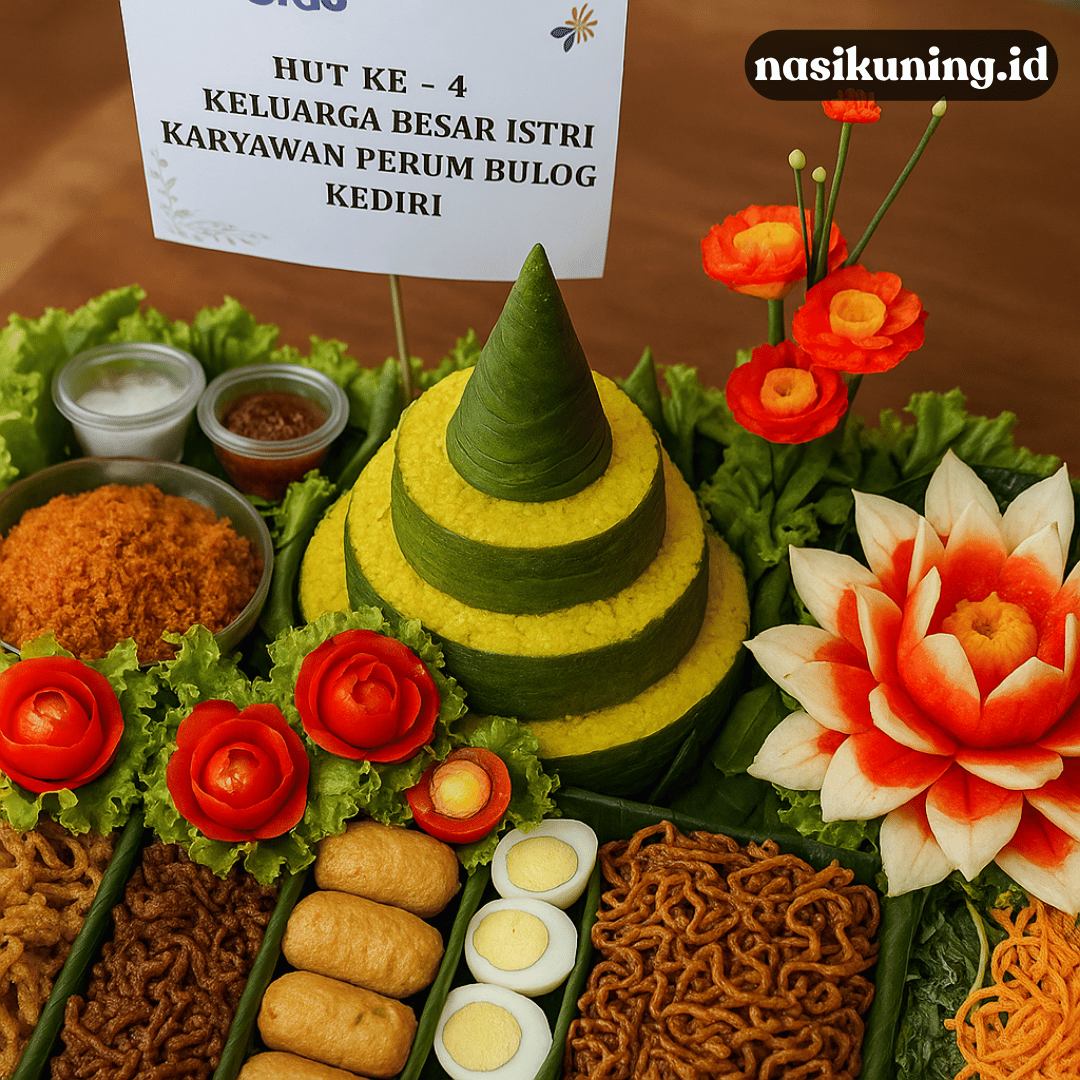 Menu Nasi Kuning untuk Acara Lamaran, Simbol Bahagia dan Penuh Makna