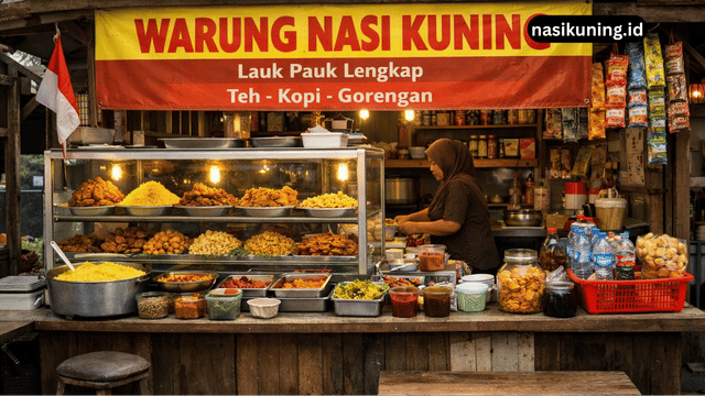 4 Nasi Kuning di Menteng Jakarta yang Wajib Dicoba